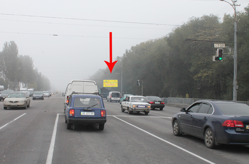 Билборд/Щит, Днепр, Запорожское Шоссе 48 Напротив Тц Клеопатра, Автосалон Toyota