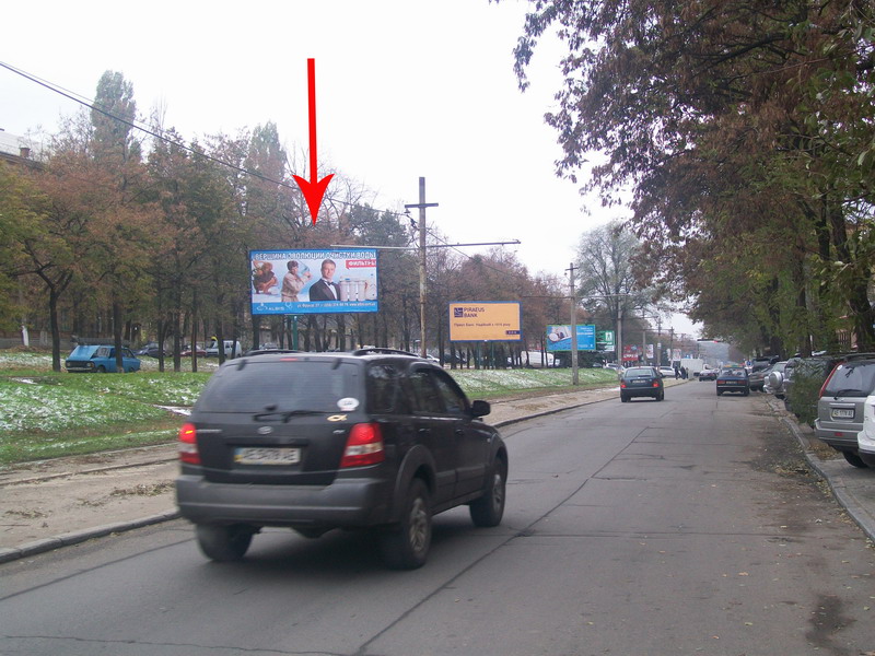 Билборд/Щит, Днепр, Вул. Святослава Хороброго, 8