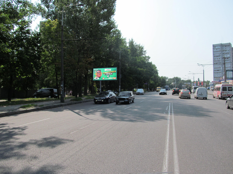 Билборд/Щит, Днепр, Запорізьке Шосе - Вул. Ярославська, Трц Дафі