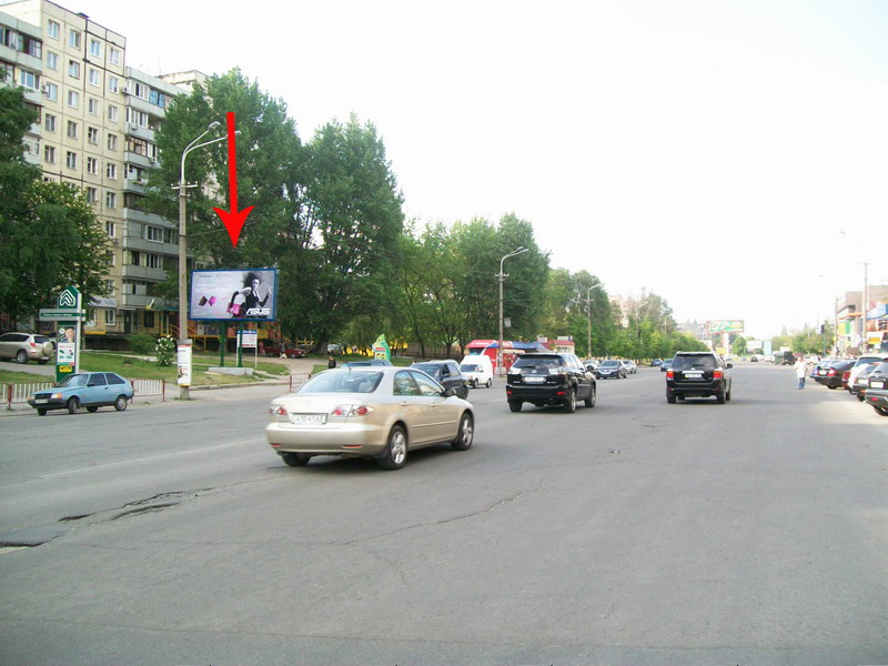 Билборд/Щит, Днепр, Проспект Героїв 12 Біля Магазину "фан-фан", Район Атб-маркету