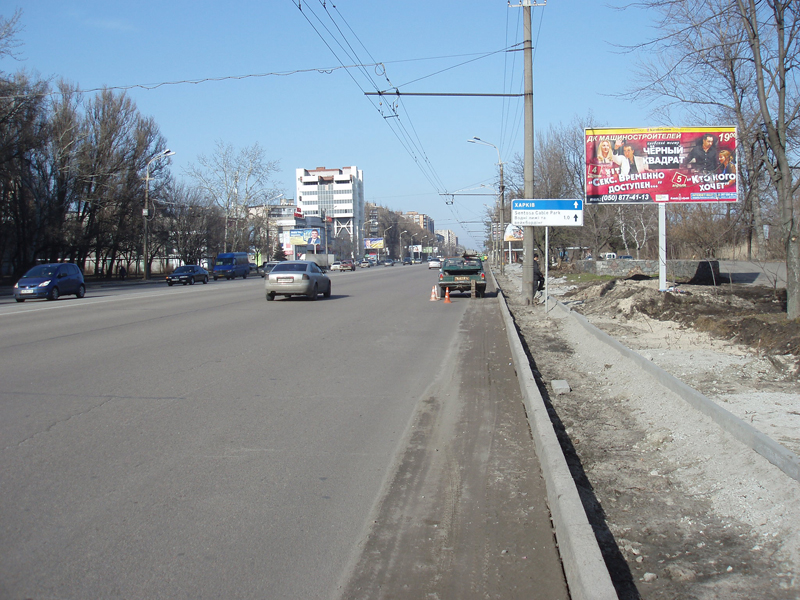 Билборд/Щит, Днепр, Ж / М Перемога 3, Набережна Перемоги 102а, Зупинка, Напрямок В Центр