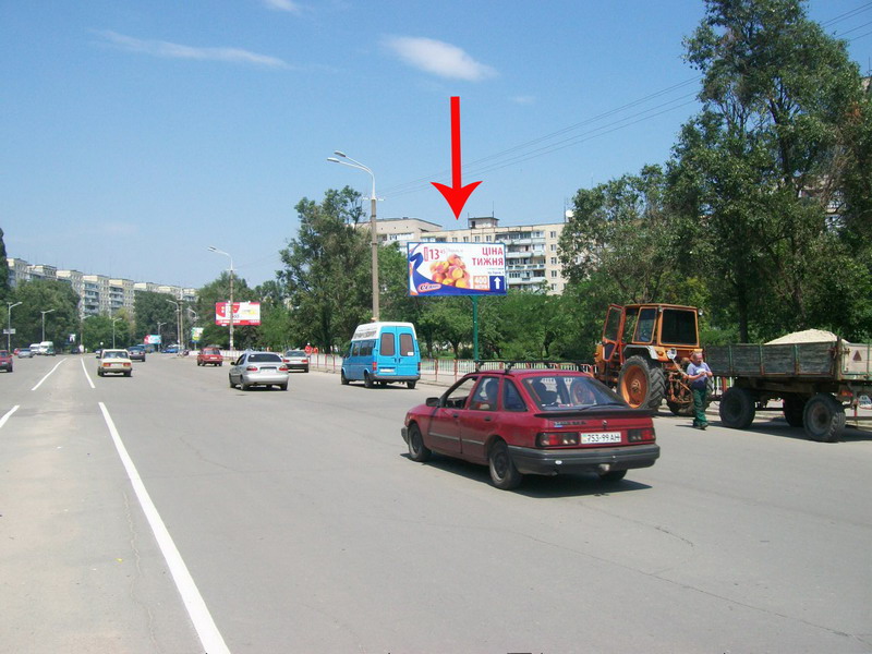 Билборд/Щит, Днепр, Ж / М Перемога-5, Проспект Героїв 19, Напрямок В Центр