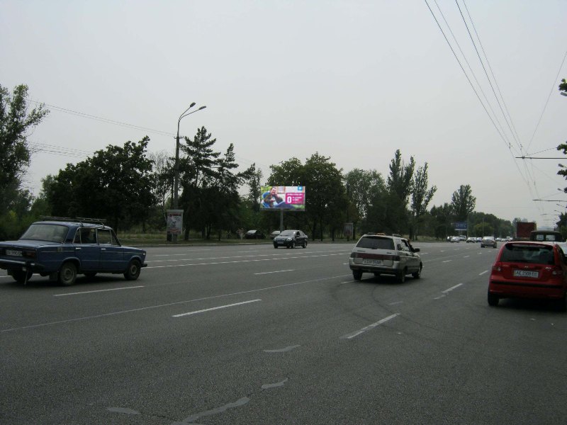 Билборд/Щит, Днепр, Набережна Перемоги, 36а, Центральний Офіс Приватбанку, Напрямок З Центру