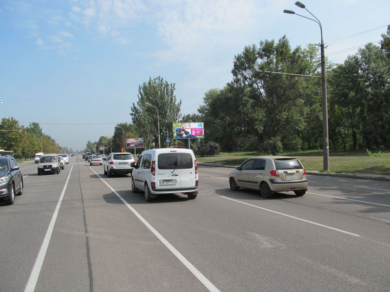 Билборд/Щит, Днепр, Набережна Перемоги, Район Ресторану "хутір"