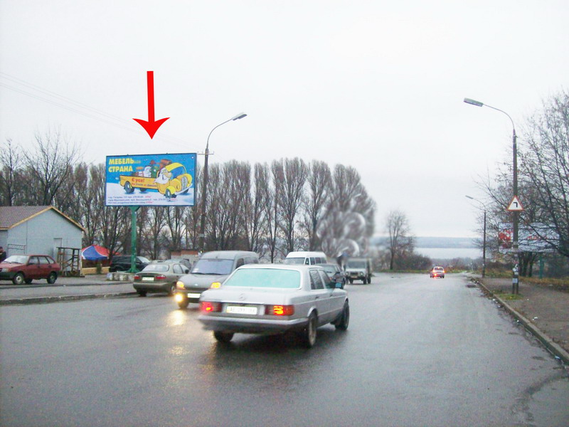 Билборд/Щит, Днепр, Ж/м Сокіл-2, Бул. Слави, Біля Ринку