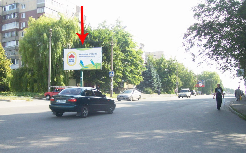 Билборд/Щит, Днепр, Ж/м Сокіл-2, Бульвар Слави, 47