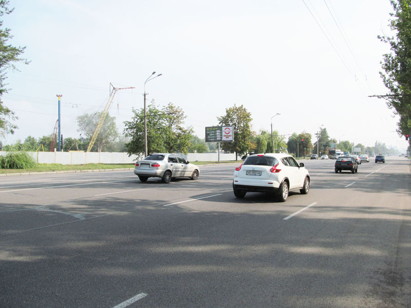 Билборд/Щит, Днепр, Набережна Перемоги, Інституту Фізкультури, Світлофор