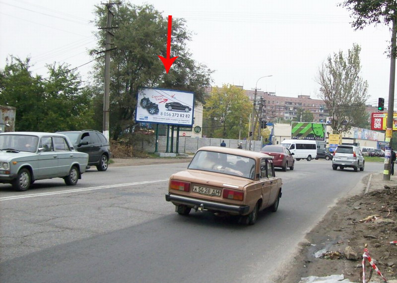 Билборд/Щит, Днепр, Вул. Космічна, 2 - Спуск Тольятті, Район Супермаркету Атб