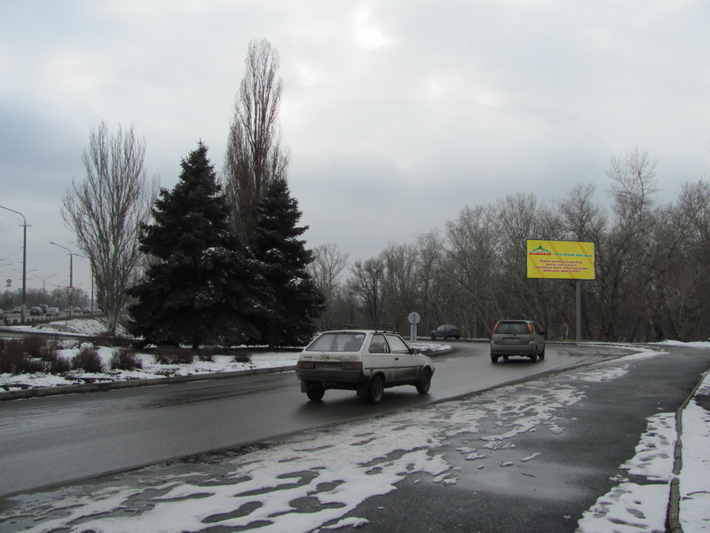 Билборд/Щит, Днепр, З'їзд З Центрального Мосту На Ж / М Сонячний. СМЕНА СЮЖЕТА 1200 ГРН.