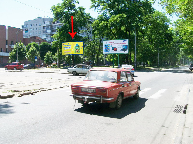 Билборд/Щит, Днепр, Пр.пушкіна, Перехрестя З Вул. Філософською, Кінотеатр