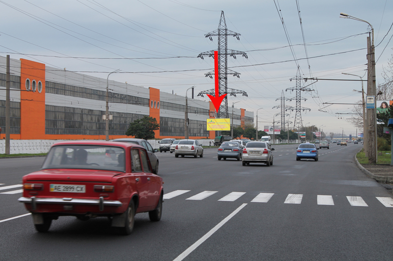 Билборд/Щит, Днепр, Вул. Набережна Заводська Біля Цеху З-ду ім. Петровського