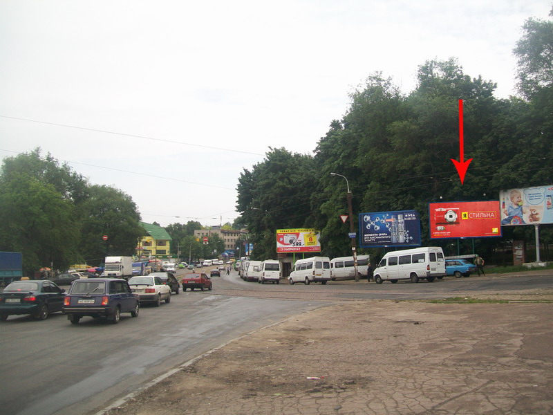 Билборд/Щит, Днепр, Въезд На Пр. Петровского С Пр. Металлургов Вдоль Забора Гор. Больницы 6, Супермаркет Spar И Атб