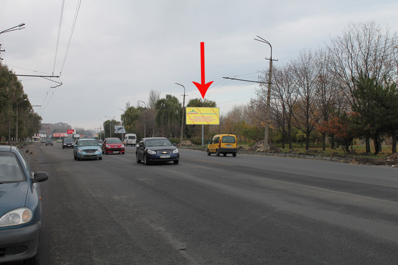 Билборд/Щит, Днепр, Вул. Набережна Заводська, Біля Сто