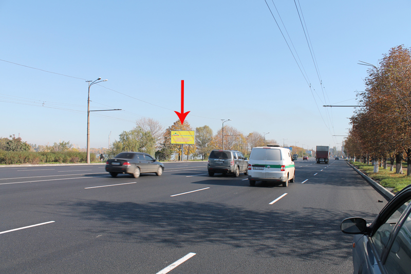 Билборд/Щит, Днепр, Вул. Набережна Заводська, Стан-550, У Центр