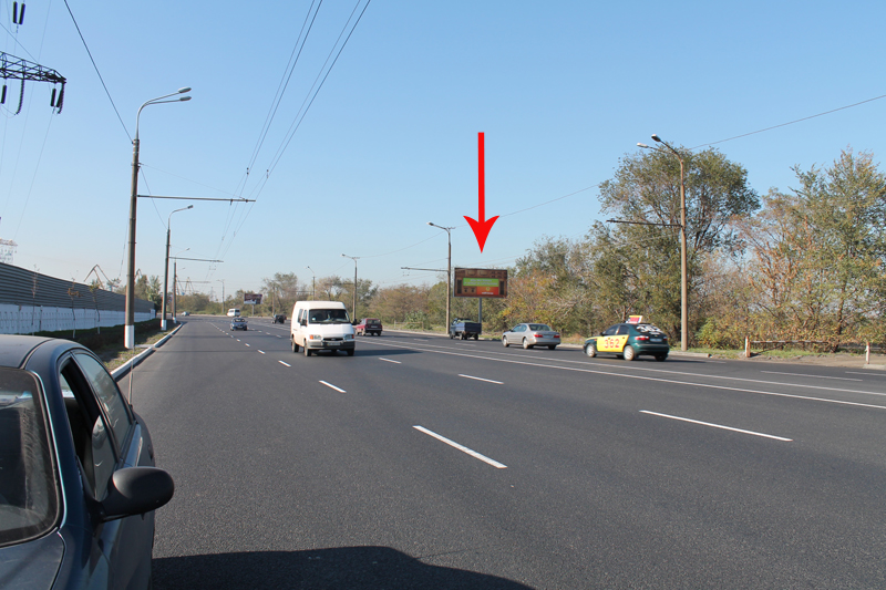 Билборд/Щит, Днепр, Вул. Набережна Заводська, Порт 'нові Кайдаки'