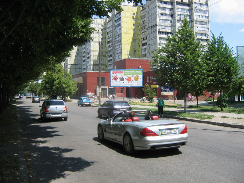 Билборд/Щит, Днепр, Вул. Робоча 65а. Напрямок Вниз