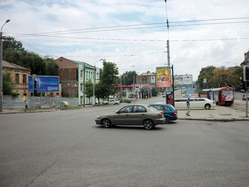 Ситилайт, Днепр, Пр.пушкіна -вул. Андрія Фабра - Вул.святослава Хороброго (роздільник)