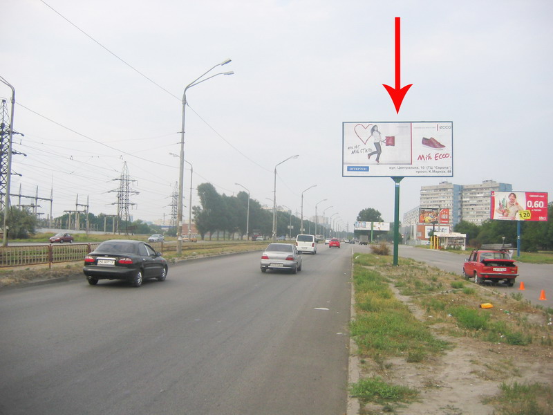 Билборд/Щит, Днепр, Донецкое Шоссе, Азс 'тнк' (район Виадука С Ул. Передовой). СМЕНА СЮЖЕТА 1200 ГРН.