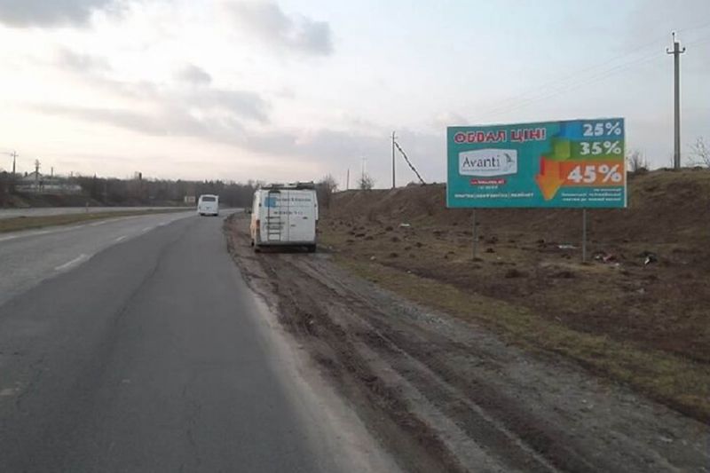 Билборд/Щит, Трассы, Область: Тернопольская, Город: тр. Черновцы-Тернополь, Черн.тр. , напрямок на Тернопіль , АЗС Лукоіл