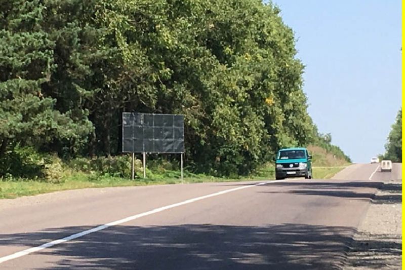 Билборд/Щит, Трассы, Область: Тернопольская, Город: тр. Ивано-Франковск-Тернополь, тр. Ів.Франківськ,Буковель_Тернопіль, перед с. Дружба