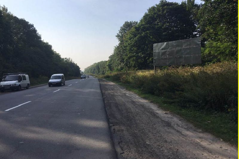 Билборд/Щит, Трассы, Область: Тернопольская, Город: тр. Тернополь-Ровно, Виїзд з Кременця на Тернопіль