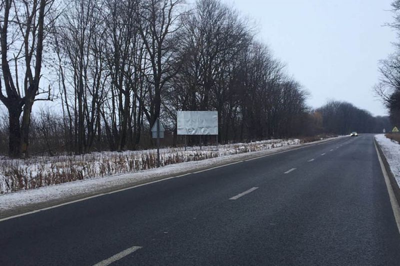 Билборд/Щит, Трассы, Область: Тернопольская, Город: тр. Тернополь-Хмельницкий, виїзд з м.Підволочиськ на Тернопіль , тр. Тернопіль _ Хмельницький