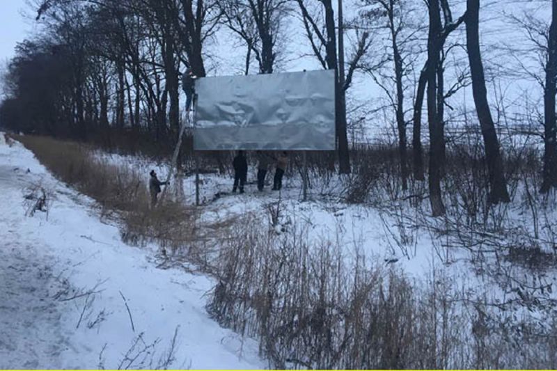 Билборд/Щит, Трассы, Область: Тернопольская, Город: тр. Тернополь-Хмельницкий, виїзд з м.Підволочиськ на Тернопіль , тр. Тернопіль _ Хмельницький