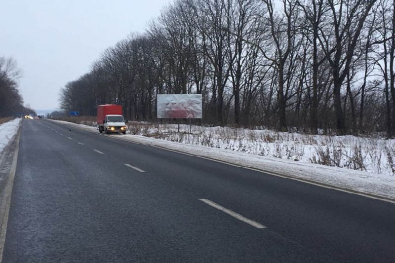 Билборд/Щит, Трассы, Область: Тернопольская, Город: тр. Тернополь-Хмельницкий, виїзд з м.Підволочиськ на Тернопіль , тр. Тернопіль _ Хмельницький