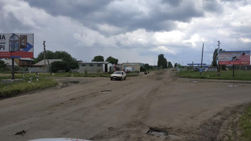 Билборд/Щит, Трассы, Область: Николаевкая, Город: Рущина, Еланец, трасса Р55 пр. Независимости_ул. Николаевская №1