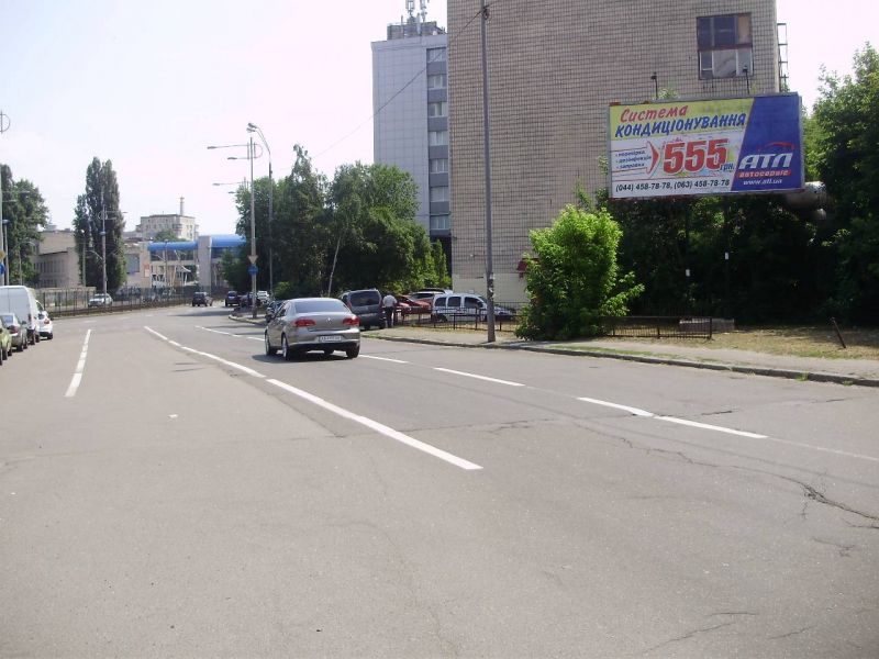 Билборд/Щит, Киев, Жилянська вул., 97 (з'їзд з Повітрофлотського моста)