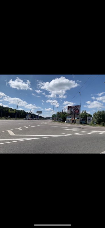 Билборд/Щит, Трассы, Київська область, Обухівський напрямок, с. Лісникі, Новообухівське шосе / вул. Ватутіна, на світлофорі (біля ресторану "Духмяна піч") в напрямку Обухова