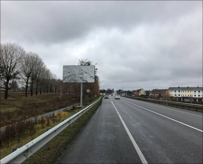 Билборд/Щит, Трассы, Мыкулычи, М-07 Киев-Ковель-Ягодын, км 38+600 слева (Бородянский район)