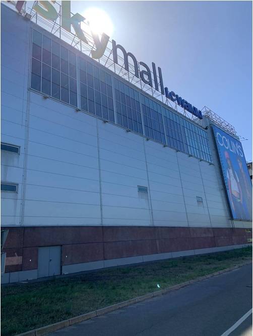 Реклама на фасадах/Брандмауэр, Киев, проспект Романа Шухевича, 2т 