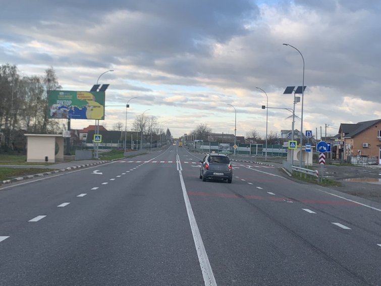 Билборд/Щит, Трассы, Київська область, Гостомельський напрямок, Автодорога М07 (Варшавка) , Микуличи ст Б