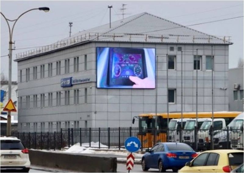 Led экран/Видеоборд, Киев, ул. Новоконстантиновская, 8 а. Видеоэкран 20 кв.м.