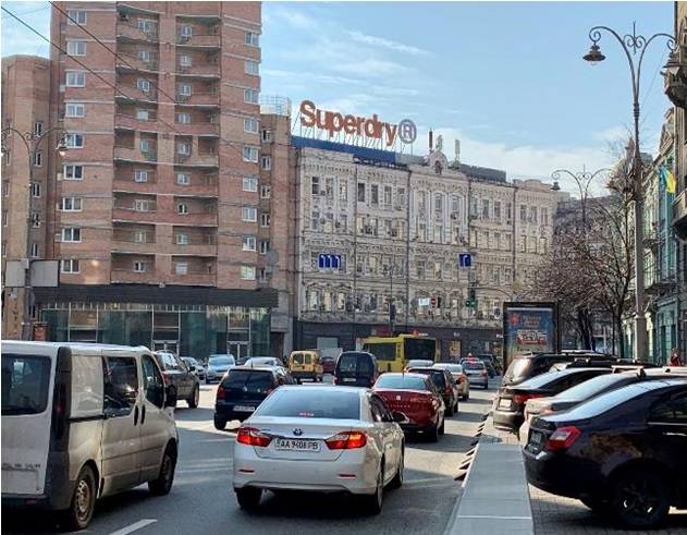 Крышная конструкция, Киев, ул.Большая Васильковская,13