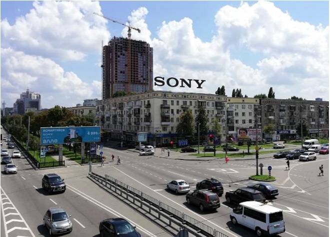 Крышная конструкция, Киев, Пр.Победы,9