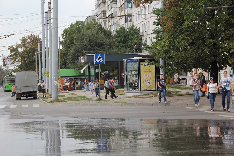 Скролл/Ситилайт, Харьков, ул. Валентиновская, 29-б, перекресток с ул. Гв. Широнинцев