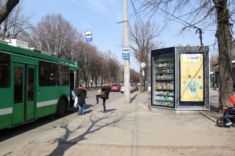 Скролл/Ситилайт, Харьков, ул. Рыбалко, 1, напротив супермаркета АТБ