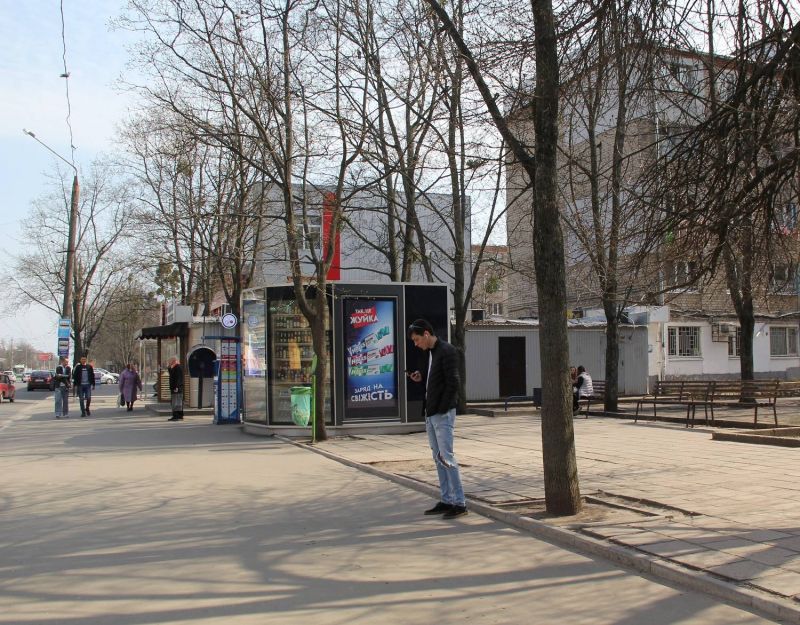 Скролл/Ситилайт, Харьков, пр. Александровский, 142, остановка