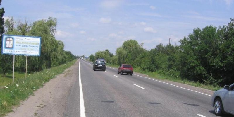 Билборд/Щит, Трассы, Золотоношское шоссе (направление в ст. Киева)