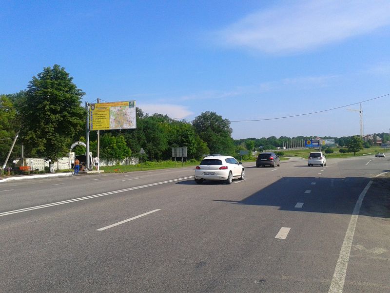 Билборд/Щит, Трассы, въезд со стороны Белгорода - пост ГАИ - развязка с окружной